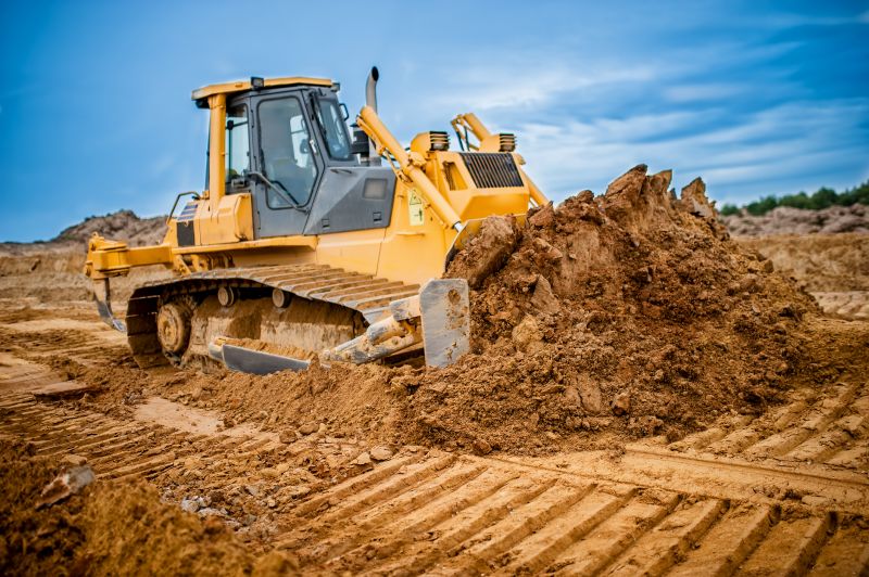 Earthwork Equipment in Dry Conditions